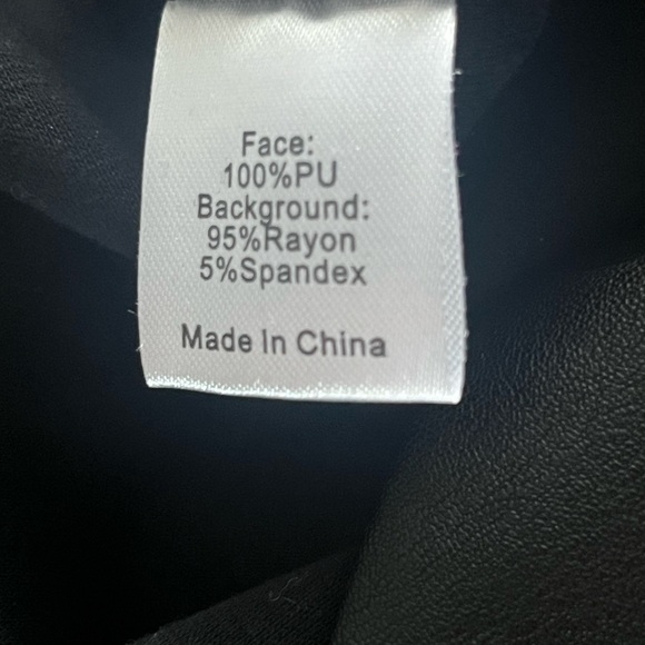 Tuckernuck black leather leggings NWT - Picture 13 of 13